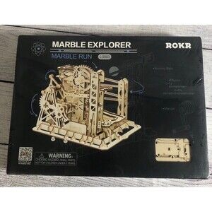 Robotime Rokr Marble Explorer Marble Run Mechanical Model Kit NEW
